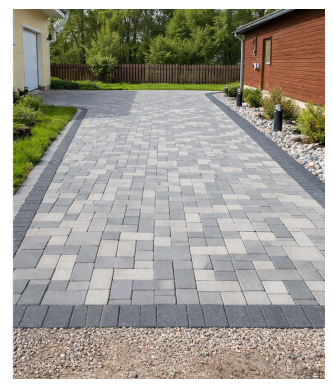 Tänavakivide paigaldus Tallinas pärast tehtud tööd