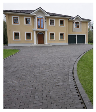 Enne tänavakivide paigaldust Viimsis