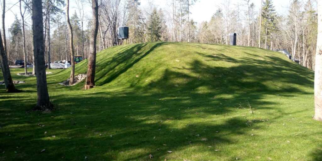 valmis siirdmuru maakeldri peal pärast paigaldust Tabasalus