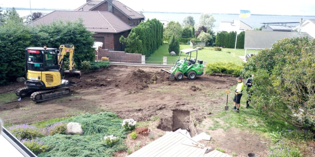 pinnase planeerimine Tallinnas enne krundi tasandamist